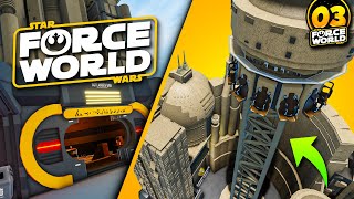 I Added the First Ride to CORUSCANT • Building Force World  3 [upl. by Etom]