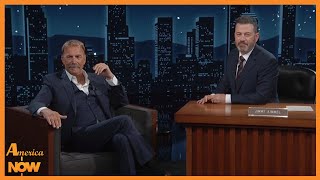 Kevin Costner is an all American old school sneakerhead on Jimmy Kimmel Live [upl. by Dorn]