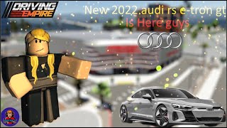 OMG new 2022 audi rs etron gt is here guyes [upl. by Kealey]