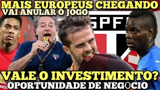 CABE MAIS UM EUROPEU NO SPFC  DIRETORIA PEDE ANULAÇÃO DA PARTIDA  JOGADORES LIVRES PODEM ASSINAR [upl. by Cathrin577]