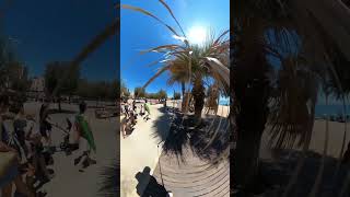 Badalona Beach Walking Tour [upl. by Daisi]