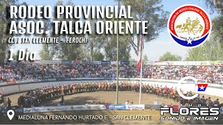 SERIE DE CAMPEONES  RODEO PROVINCIAL UN DÍA  ASOCIACION TALCA ORIENTE [upl. by Ardnassac]