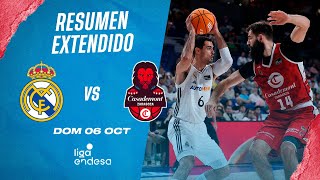 🏀Resumen Extendido Real Madrid vence a Casademont Zaragoza  Jornada 2 Liga Endesa [upl. by Pollack]