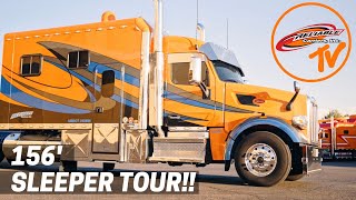 Car Hauler Big Rig Luxury Tour Custom 19 Peterbilt 567 with 156quot ARI Legacy Sleeper RCI Cribs EP2 [upl. by Madelina962]