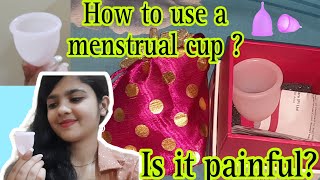 How to use a menstrual cup for teenagers  Is it safe to use it   Review  Is it painful [upl. by Naasar974]