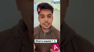 what is angular   Explained in 20 sec [upl. by Karney]