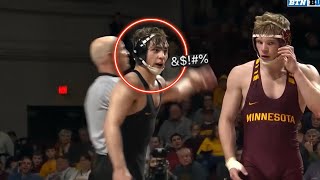 DIRTY NCAA WRESTLING MOMENTS [upl. by Imoin]