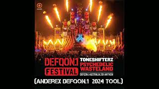 Toneshifterz  Psychedelic Wasteland Anderex Defqon1 2024 Tool Full [upl. by Carpet]