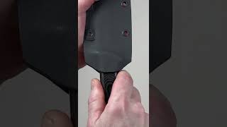 ASMR  Unsheathing and Sheathing Wilson Tactical Model 2 Knife in Kydex Holster￼ [upl. by Kerat]