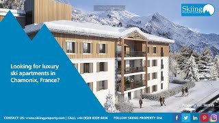 Newly Built 2 Bedroom Ski Apartments For Sale In Chamonix France  French Alps [upl. by Aidahs719]