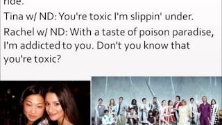 Toxic Glee Lyrics [upl. by Adnoved]