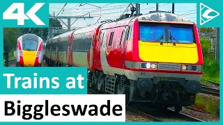 Trains at Biggleswade ECML 12102020 [upl. by Dawes]