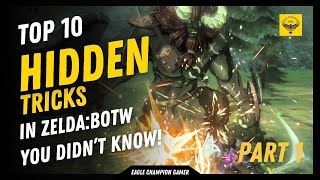 Top 10 Hidden Tricks in Zelda BOTW You Didnt Know  Part 1 [upl. by Lait]