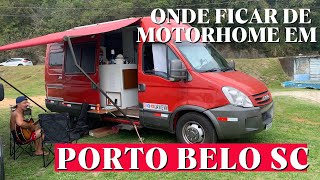 ONDE FICAR DE MOTORHOME EM PORTO BELO SC [upl. by Annairdna362]