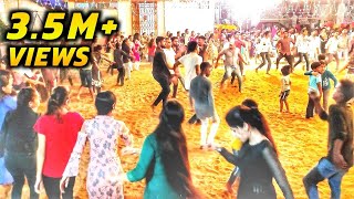 Garba Dance Pithora  Mandir Chowk Day 04  Navratri Special [upl. by Enautna625]