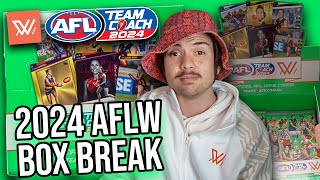 AFLW TEAMCOACH BOX BREAK 2024 [upl. by Anelec413]