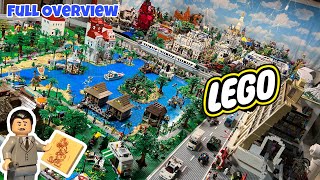 LEGO WALT DISNEY WORLD FULL OVERVIEW October 2023 [upl. by Petulia]