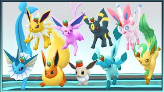 GET EVERY EEVEELUTION IN POKÉMON GO NAME TRICK amp MORE [upl. by Tdnaltroc]