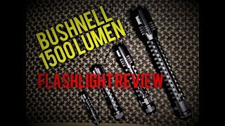 Bushnell PRO 1500 LUMEN Flashlight REVIEW [upl. by Magdaia711]