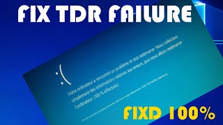 FIX TDR FAILURE BLUE SCREENatikmdag sys ON WINDOWS 11108187 [upl. by Hakceber]