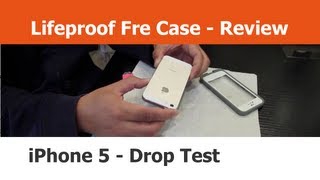 Drop Test  Lifeproof Fre Case for the iPhone 5 [upl. by Hax779]