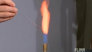 Flame Tests for Unknowns [upl. by Shreeves]