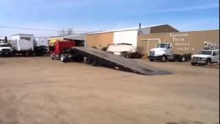 2005 LANDOLL Lowboy For Sale [upl. by Arratoon629]