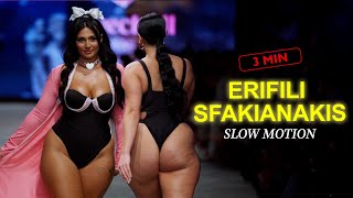 Erifili Sfakianakis in SLOW MOTION  Miami Swim Week 2023  Part ii [upl. by Loralyn]