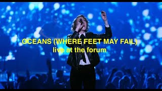 Oceans Where Feet May Fail  Hillsong Movie Let Hope Rise  Live at The Forum [upl. by Ecinom]