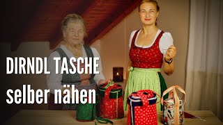 Dirndl Taschen nähen  Vorstellung Online Nähkurs [upl. by Tteve20]