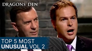 Top 5 Unusual Pitches In The Den  Vol2  COMPILATION  Dragons Den [upl. by Elisabeth]