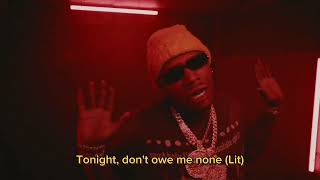 Moneybagg Yo  TABOO MIAMI Official Music Lyrics Video [upl. by Ellainad]