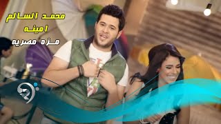 محمد السالم  امينة  مزة مصرية  Video Clip [upl. by Anerroc]