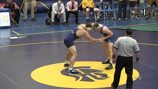 Simsbury High School Wrestling vs Southington Blue Knights [upl. by Pattie261]