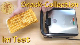 Waffeleisen Snack Collection im Test  funktioniert das [upl. by Sahcnip]