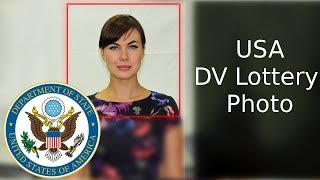 Get a correct USA Electronic Diversity Visa Lottery photo online without photoshop [upl. by Nyrroc]