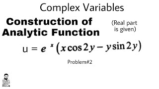 10 Construction of Analytic Function  Problem2  Complete Concept [upl. by Erl]