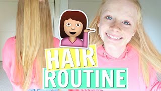 MY HAIR CARE ROUTINE HOW I HAVE THICK amp HEALTHY HAIR ❤ Mias Life ❤ [upl. by Salamone]