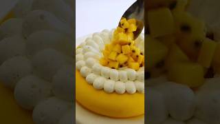 ENTREMET MANGUE PASSION COEUR CARAMEL COULANT [upl. by Hseham177]