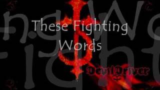 Devildriver  These Fighting Words HQ Lyrics [upl. by Aedni]