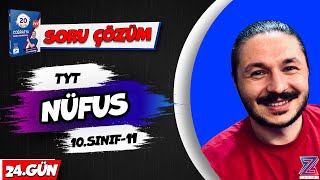 🌍 NÜFUS SORU ÇÖZÜMÜ 2025 🔴TYT COĞRAFYA SORU ÇÖZÜM 🟡10SINIF COĞRAFYA SORU ÇÖZÜMÜ [upl. by Kenwrick]