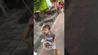 Ganpati baapa morya ganpatimahotsav cutebaby dhairya shortvideos cute viralvideo cutebaby [upl. by Matlick]