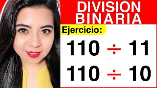 DIVISIÓN BINARIA  Ejercicio 1 [upl. by Quiteria]