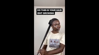 Do this if your hair isn’t growing and I guarantee it will Grow Longer Thicker Hair shorts [upl. by Gadmann]