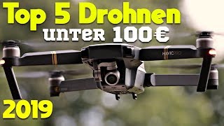 Die beste Drohne unter 100 Euro  ► TOP 5 billige Drohnen ◄ Quadrocopter mit Kamera [upl. by Hinckley]