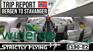 Trip Report  WIDERØE WF534  Bergen to Stavanger  September 2021 [upl. by Broddie]