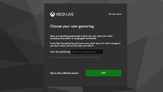 The new Xbox Gamertag System has arrived Change your gamertag for free [upl. by Adhern]