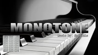 MONOTONE Nothanks IWRITE TV Piano Nothanks Monotone Instrumental Video ElectronicMusic Beats [upl. by Ennovyahs254]