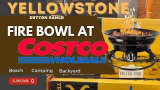 Yellowstone Dutton Ranch fire bowl pit at Costco [upl. by Atsed417]