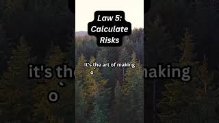 The 50th Law  Law 5  Calculate Risks darkpsychologypsychologyfacts psychology manipulation [upl. by Airekahs893]